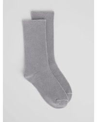 Eileen Fisher - Loopy Terry Cotton Crew Sock - Lyst