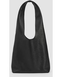 Eileen Fisher - Textured Italian Leather Shopper Tote - Lyst