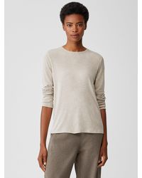 Eileen Fisher Tops for Women - Up to 81% off at Lyst.com