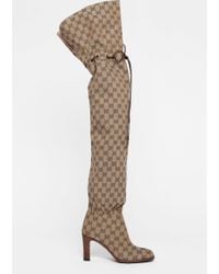 over the knee gucci boots