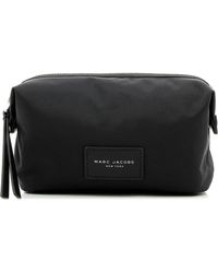 Prada Ruched Nylon Clutch in Black | Lyst