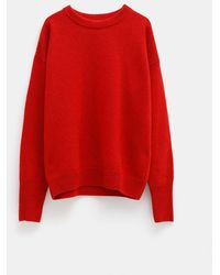 Roseanna Eco Darius Sweater - Red