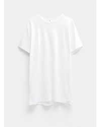 RE/DONE Long Modern T-shirt - White