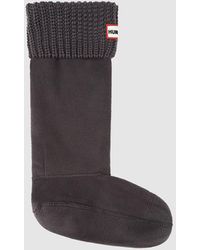 Wolford Louise Calcetines para mujer color gris antracita