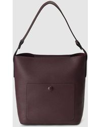 Lyst Buddha Handbag Tommie Hobo In Black El Corte Inglés Purple Hobo Bag With Zip Lyst