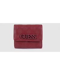 Clutch GUESS Woman/'s Wallet *Brown w//G Logo *Leadership SLG iPhone 6
