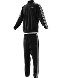 adidas black and white sweatsuit