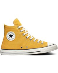 dark yellow converse