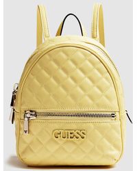 Guess Cool School Denim Small Backpack in Blue - Lyst