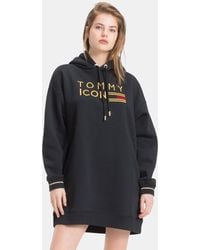 tommy icons fleece dress