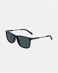 Nautica Gafas De Sol De Hombre Cuadradas En Negro Con Lentes Polarizadas