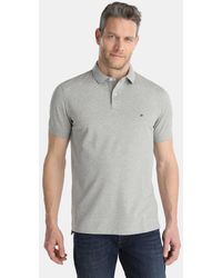 tommy hilfiger grey polo