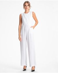 Calvin Klein Vestido Mono Largo - Blanco