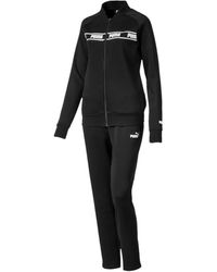 PUMA Amplified Sweat Suit Tracksuit - Black