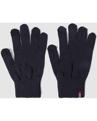 adidas Guantes azul marino