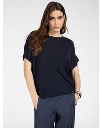 Elena Miro - Maglia boxy in cotone e modal - Lyst