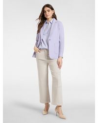 Elena Miro - Pantaloni cargo in bull stretch - Lyst