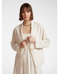 Elena Miro - Blazer in lino - Lyst