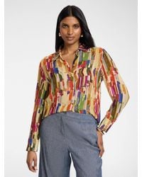 Elena Miro - Camicia in viscosa stampata - Lyst