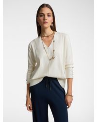 Elena Miro - Maglia con scollo a V - Lyst
