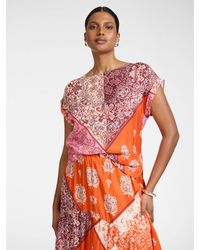 Elena Miro - Blusa in viscosa stampata - Lyst