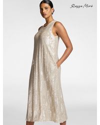 Elena Miro - Abito in tulle con paillettes - Lyst