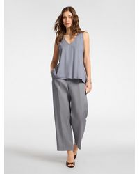 Elena Miro - Pantaloni in lino - Lyst