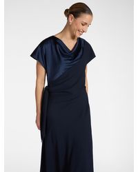 Elena Miro - Abito lungo con nodo laterale - Lyst