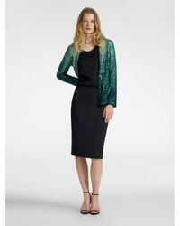 Elena Miro - Gonna in tessuto stretch - Lyst