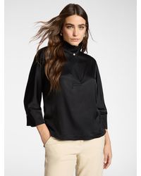 Elena Miro - Camicia in raso - Lyst