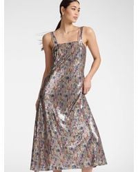 Elena Miro - Abito in tulle con paillettes - Lyst