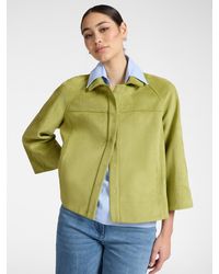 Elena Miro - Giacca boxy in tessuto morbido - Lyst