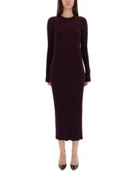 Helmut Lang - Dress With Back Slit - Lyst