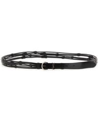 Saint Laurent - Mini Croissant Of Lune Belt - Lyst