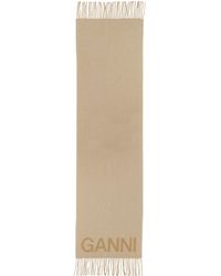 Ganni - Sciarpa - Lyst