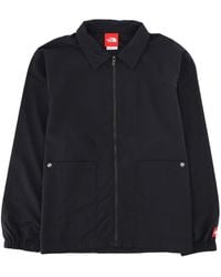 The North Face - Solid Shirt Collar Jacket - Lyst