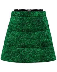 Moncler Genius - Genius Mini Print Skirt With Invisible Side Closure - Lyst