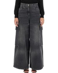 Palm Angels - Wide Parachute Jeans - Lyst
