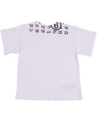 MM6 by Maison Margiela - T-Shirt With Logo - Lyst
