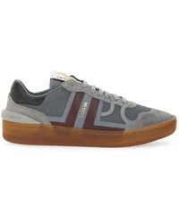 Lanvin - Stylish Mesh And Leather Sneakers For - Lyst