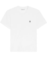 Ami Paris - T-Shirt With Logo - Lyst