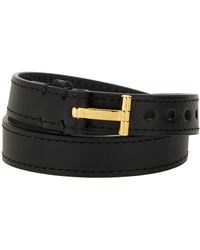 Tom Ford - Bracciale Con Logo - Lyst