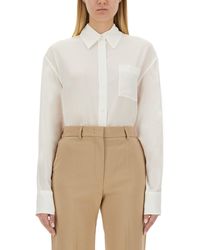 Sportmax - Relaxed Solid Shirt - Lyst