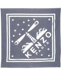 KENZO - Sciarpa Lighthouse Large - Lyst