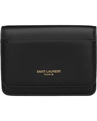 Saint Laurent - Porta Biglietti Da Visita - Lyst