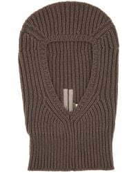 Rick Owens - Knitted Balaclava - Lyst
