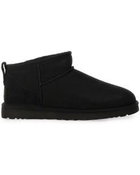 UGG - Classic Ultra Mini Stivali E Stivaletti Nero-Uomo - Lyst