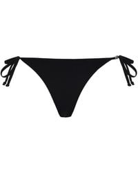 DIESEL - Solid Bikini Bottom Swimwear - Lyst