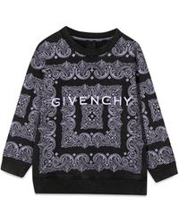 Givenchy - Crewneck Sweatshirt Patterned Print And Logo - Lyst