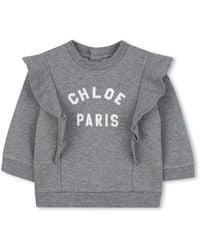 Chloé - Sweatshirt With Logo - Lyst